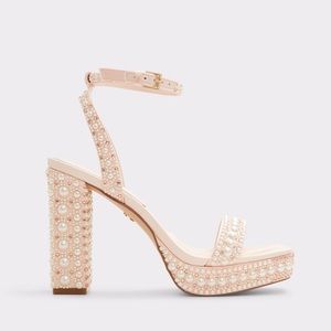 Aldo Lulu Pillow Walk Strappy Platform Heeled Sandal | Women’s 8/EU 38.5